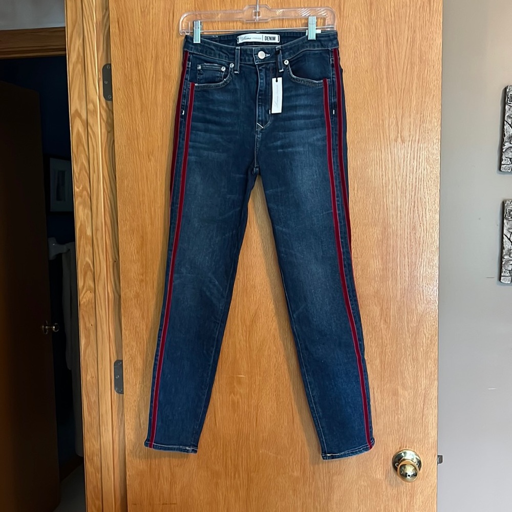 NWT Lovers and Friends high rise skinny jeans